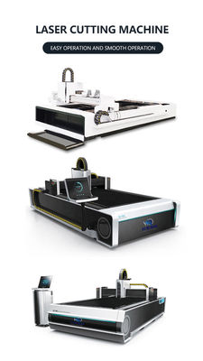 Máy cắt laser ống kim loại 1000w Kích thước 3015 cho ống kim loại