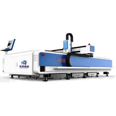 Máy cắt Laser CNC sợi 3D 1000W Tấm kim loại