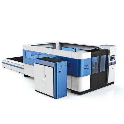 Máy cắt laser sợi quang CNC cho ống kim loại sử dụng kép 500W