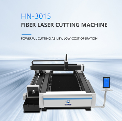 Máy cắt Laser sợi quang 3000 * 1500mm 3000W IPG cho nhãn hiệu kim loại Thủ công mỹ nghệ