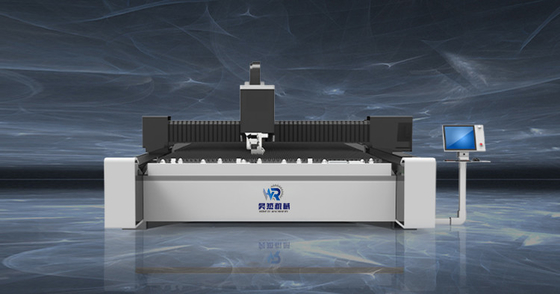 Tấm kim loại Công suất cao 6000W Máy cắt Laser sợi quang Điều khiển Cypcut